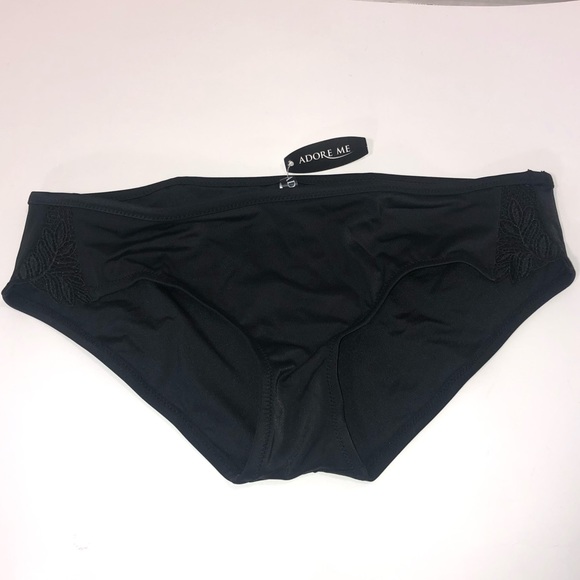 NWT Adore Me Bikini Bottoms woman’s Black Size Small - Picture 6 of 8
